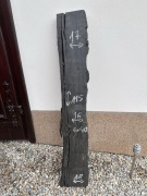 Deska czarny Dąb 115cm  x 18cm x 4cm
