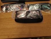 Okulary korekcyjne plusy do czytania +3  3szt