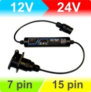 Przetwornica napięcia z ciągnika do przyczepy 12/24V UNIVOLT