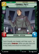 Star Wars: Unlimited - Admiral Piett (U)