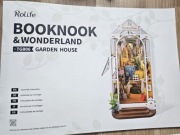 Puzzle 3D Rolife Book Nook Garden House TGB06 – DREWNIANE – NIEKOMPLETNE 