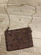 Fragonard - elegancka torebka z łańcuszkiem 15x20cm, dwukomorowa