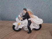 Figurka ślubna Motor