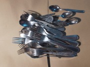 stare sztućce prl miź różne gerlach i inne, różne wzory