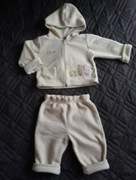 Ciepła bluza i spodnie 3-6m