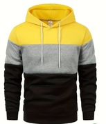 Męska bluza trójkolorowa.