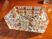 Popielniczka kryształowa papierośnica