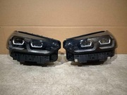 BMW G01 G02 X3 X4 LIFT LCI FULL LED ADAPTIVE LEWA PRAWA LAMPA CZARNE EU KPL