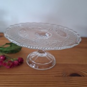 Mała szklana patera 