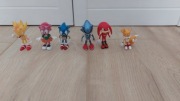 ZESTAW FIGUREK FIGURKI SONIC The Hedgehog 6 SZTUK