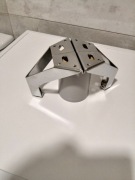 Podpórki nogi wersalki łóżka niklowane metalowe