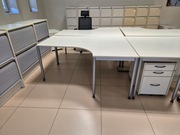 Biurko narożne 160x120 duże stabilne Dostępne 4 sztuki