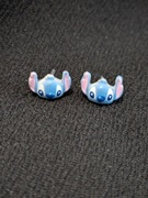 Kolczyki Stich Niebieskie