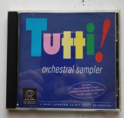 Tutti! Orchestral sampler Reference Recordings CD 