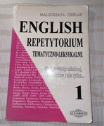 English. Repetytorium tematyczno-leksykalne 1. Dla młodzieży szkolnej,