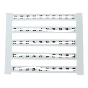 Oznaczniki na zugi poziome 81-90 DEK 5 FWZ 5pasków = 1 listek 50 szt.