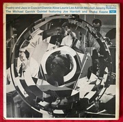 MICHAEL GARRICK QUINTET Poetry and Jazz 1st press UK MONO