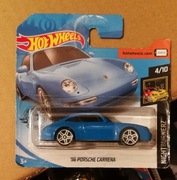 Hot wheels Porsche 911 993 Carrera '96 Niebieski
