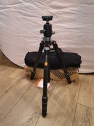 K&F X284C4 Głowica BH-36 Karbonowy Statyw Foto Video 172cm 16kg Monopod 