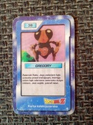 38. Dragon Ball Z - Gregory - Karta kolekcjonerska 