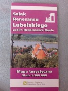 Szlak Renesansu Lubelskiego mapa 