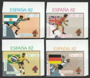 GRENADA - MŚ HISZPANIA 1982 - PIŁKA NOŻNA - MUNDIAL - CZYSTE **
