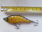 Wobler cykada na bolenia szczupaka 7,5 cm 11g tonący