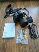 Aparat lustrzanka Sony alfa a200 DSLR-A200K 