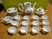 Serwis kawowy espresso z PRL Karolina