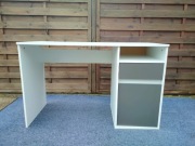 Biurko Billa Agata Meble biały/grafit