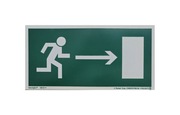 Znak ewakuacyjny - Kierunek do wyjścia drogi ewakuacyjnej
