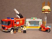 Zestaw LEGO City 60214 na ratunek w płonącym barze