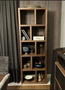 Regał na książki lub płyty TomaHome Berlin Walnut