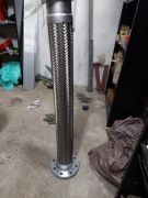 Wąż karbowany ze stali nierdzewnej DN100 - 4" cale Luźny kołnierz