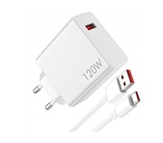 QC 5.0 120W Szybka ładowarka sieciowa + 1M kabel