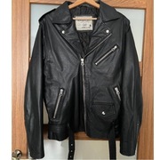 RAMONESKA These Glory Days S M L skórzana vintage Skóra Naturalna czarna