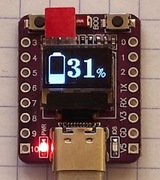 Płytka prototypowa ESP32-C3 Super Mini OLED 0.42'
