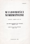 Wiadomości Numizmatyczne 3-4/1982