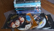 Zestaw 10 filmów na DVD Vabank Taxi Szósty zmysł Angielski pacjent i inne