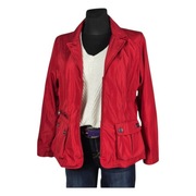 Conbipel czerwona kurtka damska L 38/40 elegancka kurtka 2w1 z kamizelką