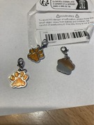 Zawieszka łapka do obroży dla kota, psa.