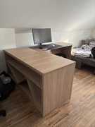 Duże biurko narożne