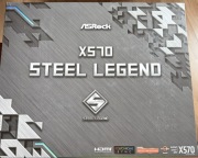 ASRock X570 Steel Legend sprawna płyta główna AM4 działająca