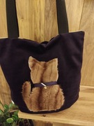 Torba z Twoim psiem lub kotem Zerowaste upcycling 