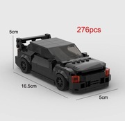 Klocki wzór LEGO Mitsubishi Lancer EVO Autko Samochodzik Prezent