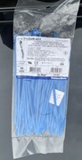 Opaski kablowe wykrywalne Thomas & Betts TY525MR-NDT – 100 szt. niebieskie