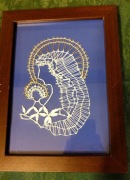 Koronka klockowa rękodzieło.