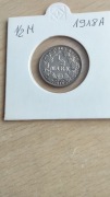 1/2 marki (1918A) Cesarstwo Niemieckie