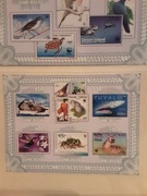 Gwinea Bissau 2010 Mi 4810-4 ark  CIĘTY  WWF  ptaki ryby  idealna pozycja