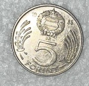 Moneta WĘGRY 5 FORINTÓW 1985